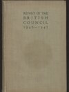 Report of the British Council 1940-1941 1